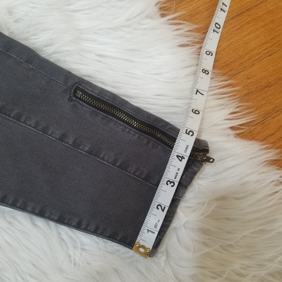 AMERICAN EAGLE Super Stretch Jegging Jeans Dark Gray Color, Size 10 Short. - Picture 12 of 13